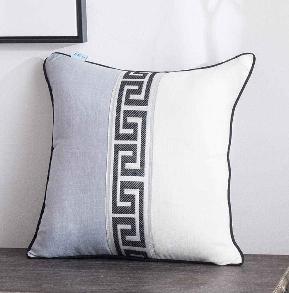 Premium Mahogany Sofa Pillow Cover - 18x18 Inch Square Cushion Case for Living Room, Bedroom - Soft Decorative Throw Pillow Cover for Couch, Headboard, Backrest (45x45cm) - Home Decor Accent Pillow