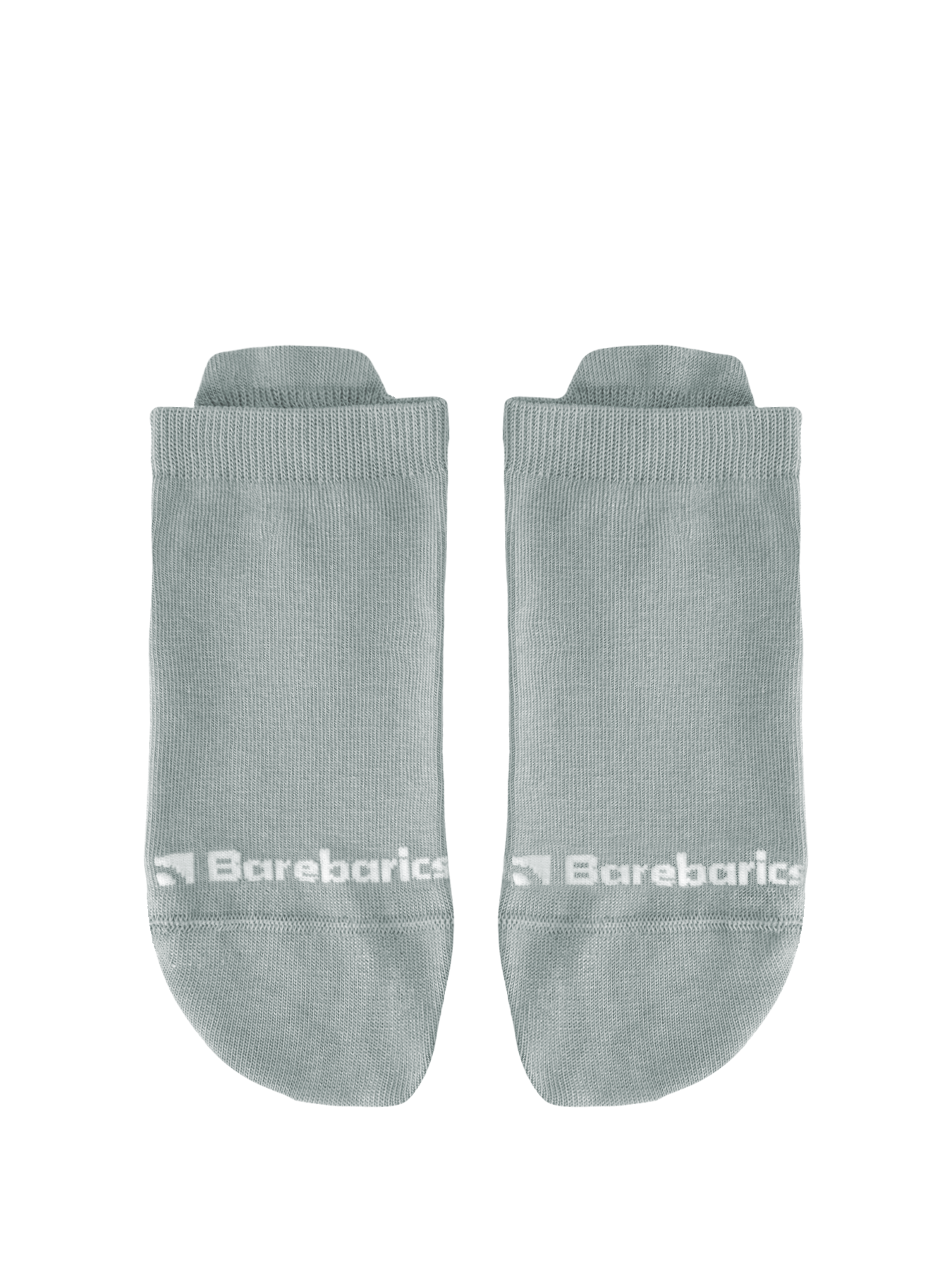 Barebarics Barefoot Socks for Men & Women - Low Cut Grey Minimalist Socks (3 Pack) - Perfect for Running, Yoga & Everyday Comfort