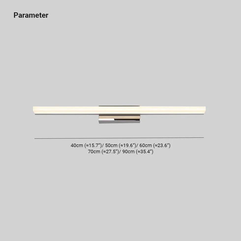 Waterproof LED Bathroom Mirror Lights - Easy Installation, Dimmable Vanity Light for Makeup & Shaving - Perfect for Bathroom, Bedroom, and Dressing Room