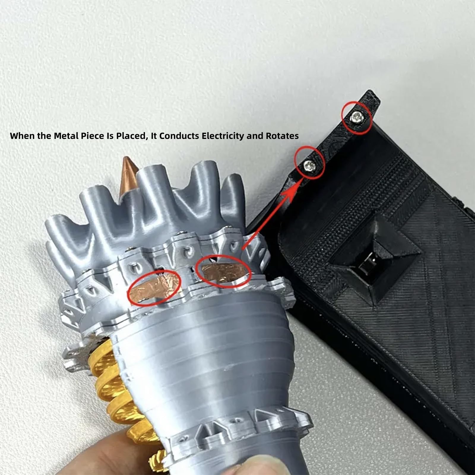 EvikOo TR900 Turbofan Engine Model Kit - 20cm/7.8