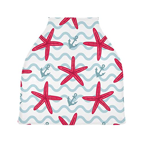 Red Starfish Waves