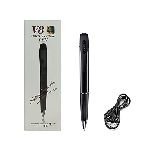 SKY HUB Spy 1080P Full HD Hidden Pen Camera - 100 Minute Battery Life, Pocket Security Camera with Video & Audio Recording for Indoor/Outdoor Use | Perfect for Covert Surveillance, Meetings, Lectures & Evidence Collection