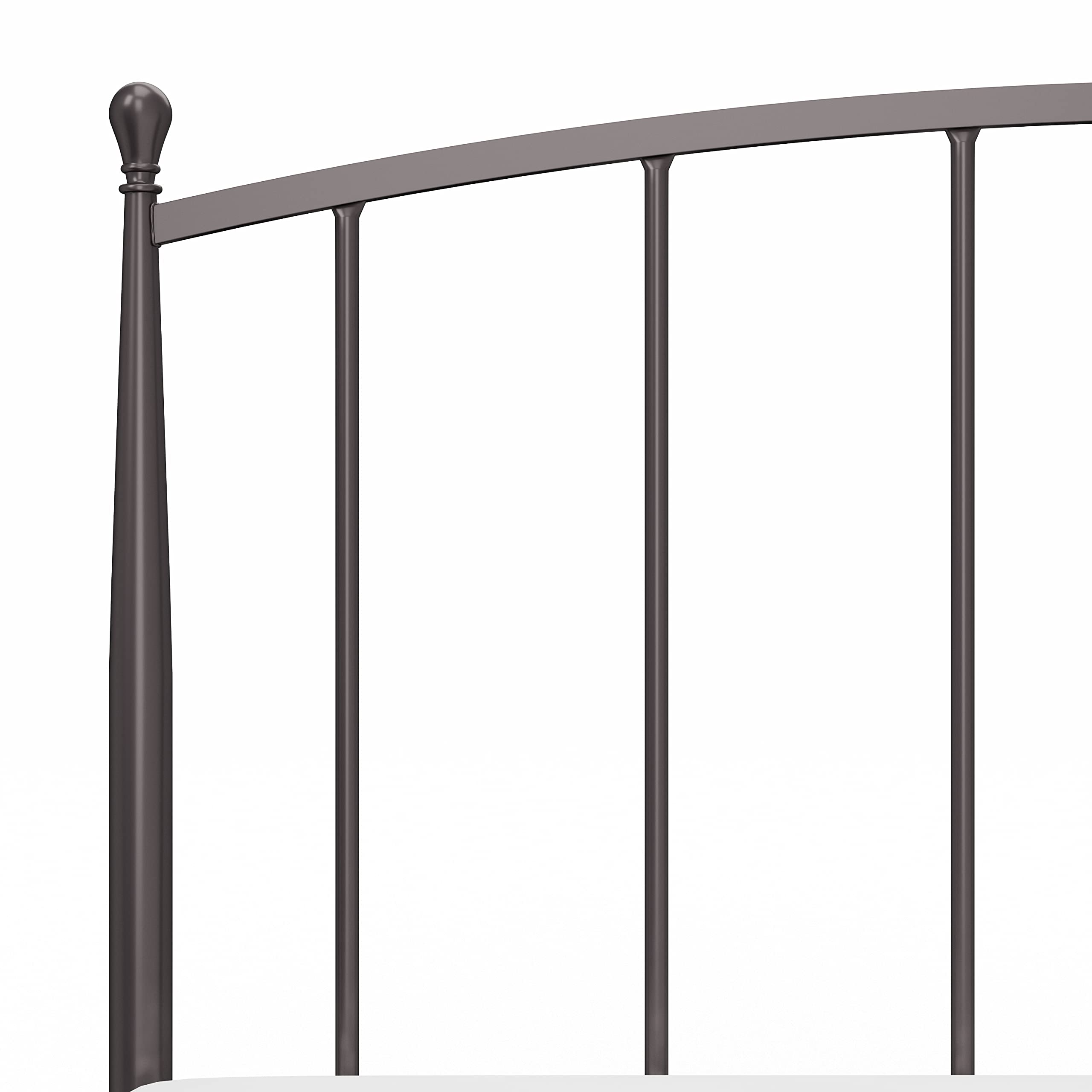 Hillsdale Furniture Warwick Four Poster Bed Frame in Gray Bronze - Elegant Master Bedroom Furniture for Luxurious Home Decor