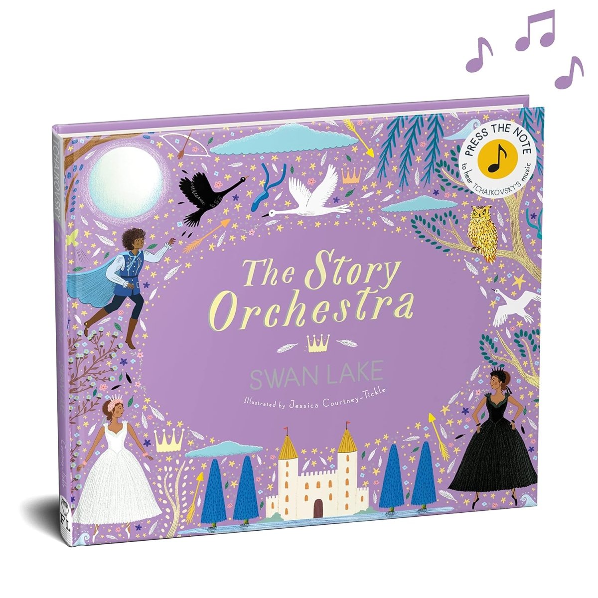 Katy Flint: Swan Lake Illustrated by Jessica Courtney Tickle | Classic Ballet Storybook for Kids | Perfect for Bedtime Reading & Gift Giving