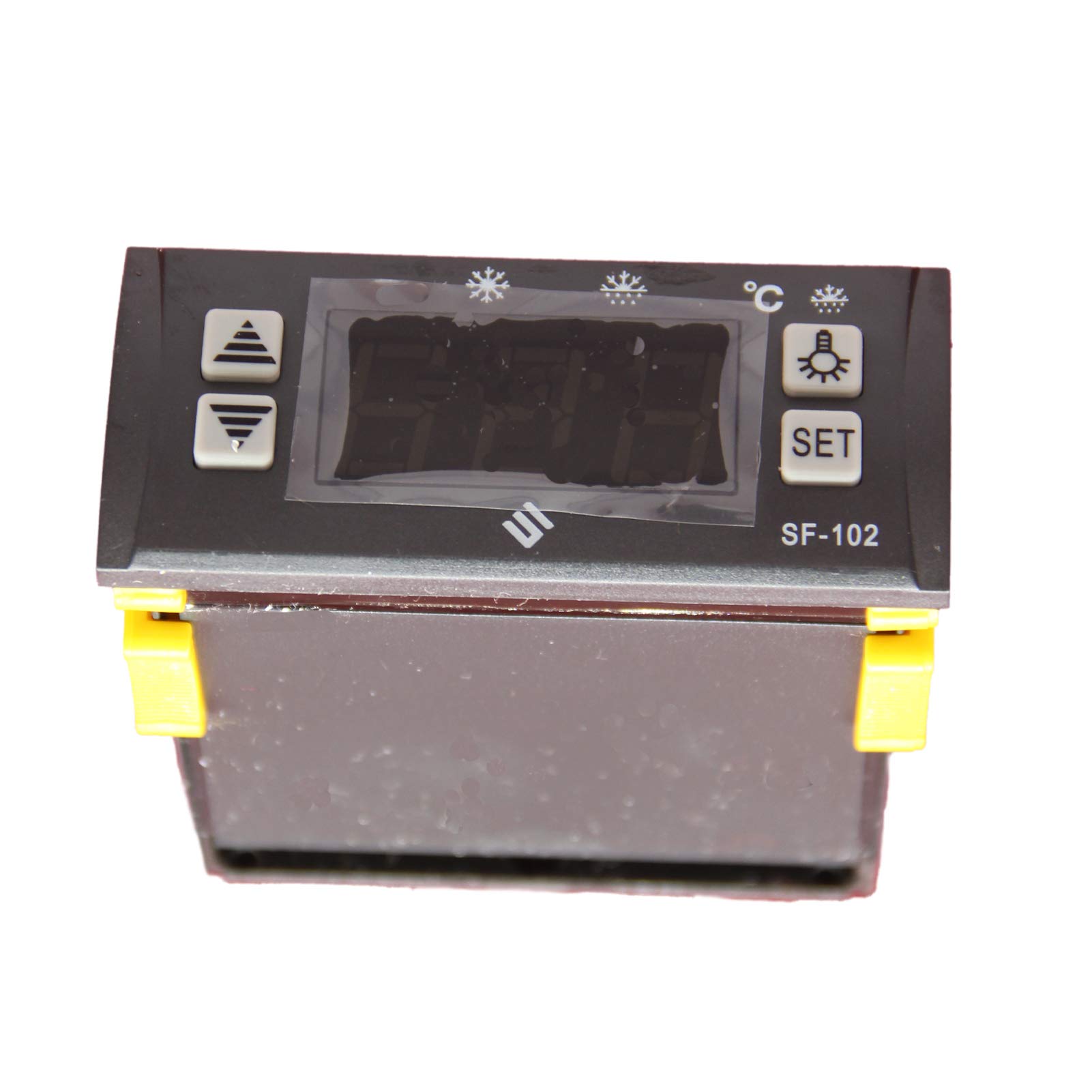 SF-102 Digital Temperature Controller with LCD Display - Precise Thermostat for Homebrew, Aquarium, Reptile Terrarium & Fermentation