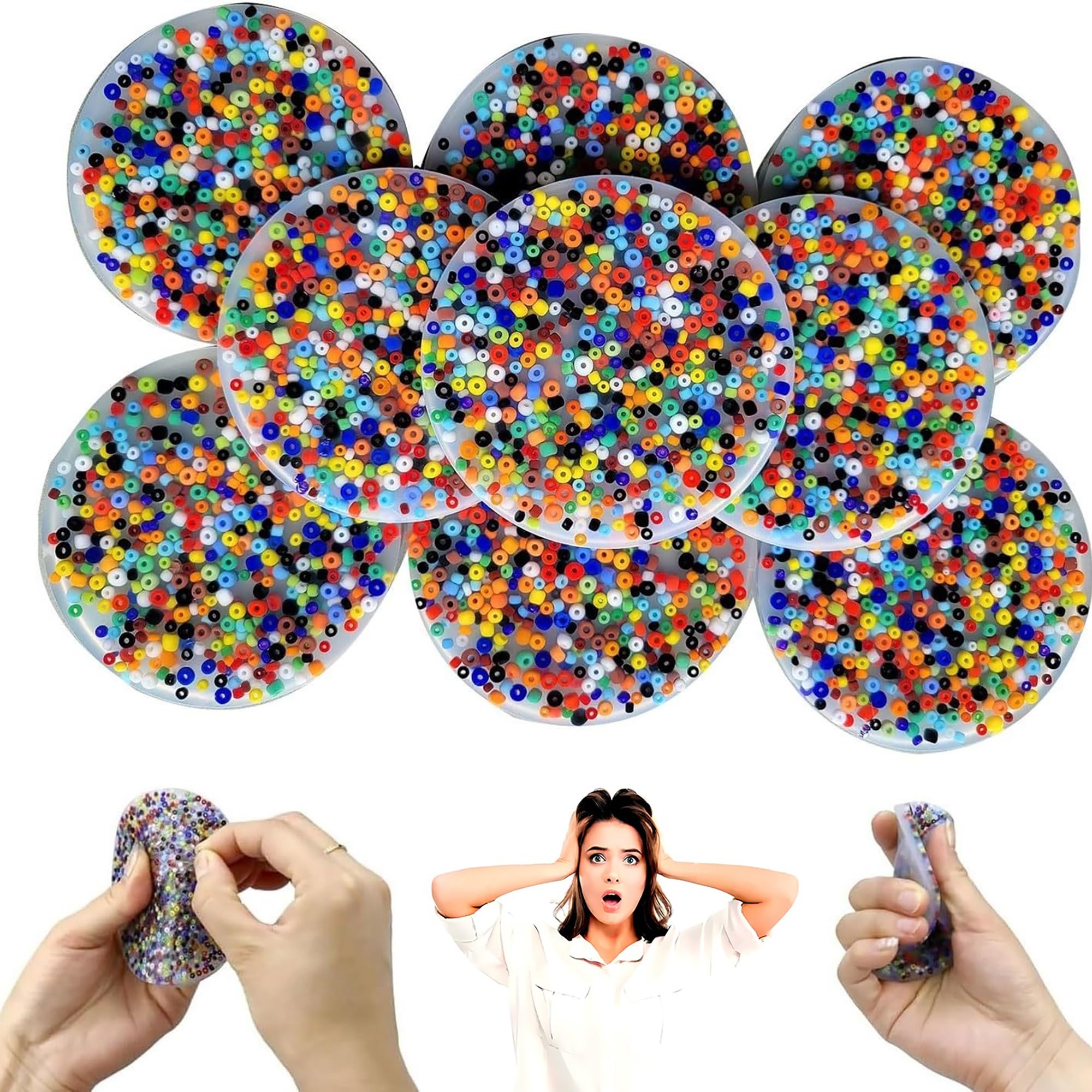 Skin Picking Fidget Toys for Adults with ADHD & OCD - Sensory Stress Relief Gadgets, Hairy Mania Pick Pad (2.36