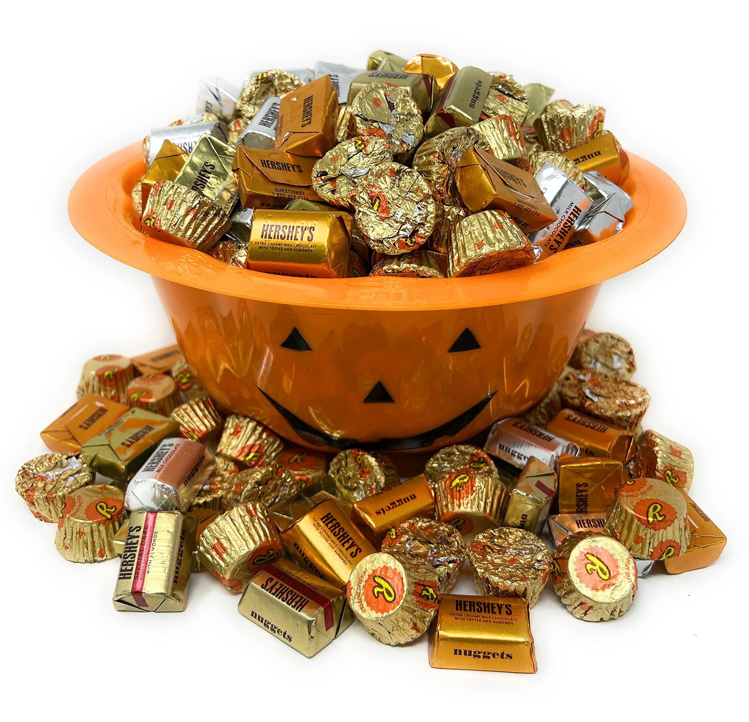 Hershey's Mini Peanut Butter Cups Chocolate 7 Lbs Bulk Candy - Party & Office Snacks