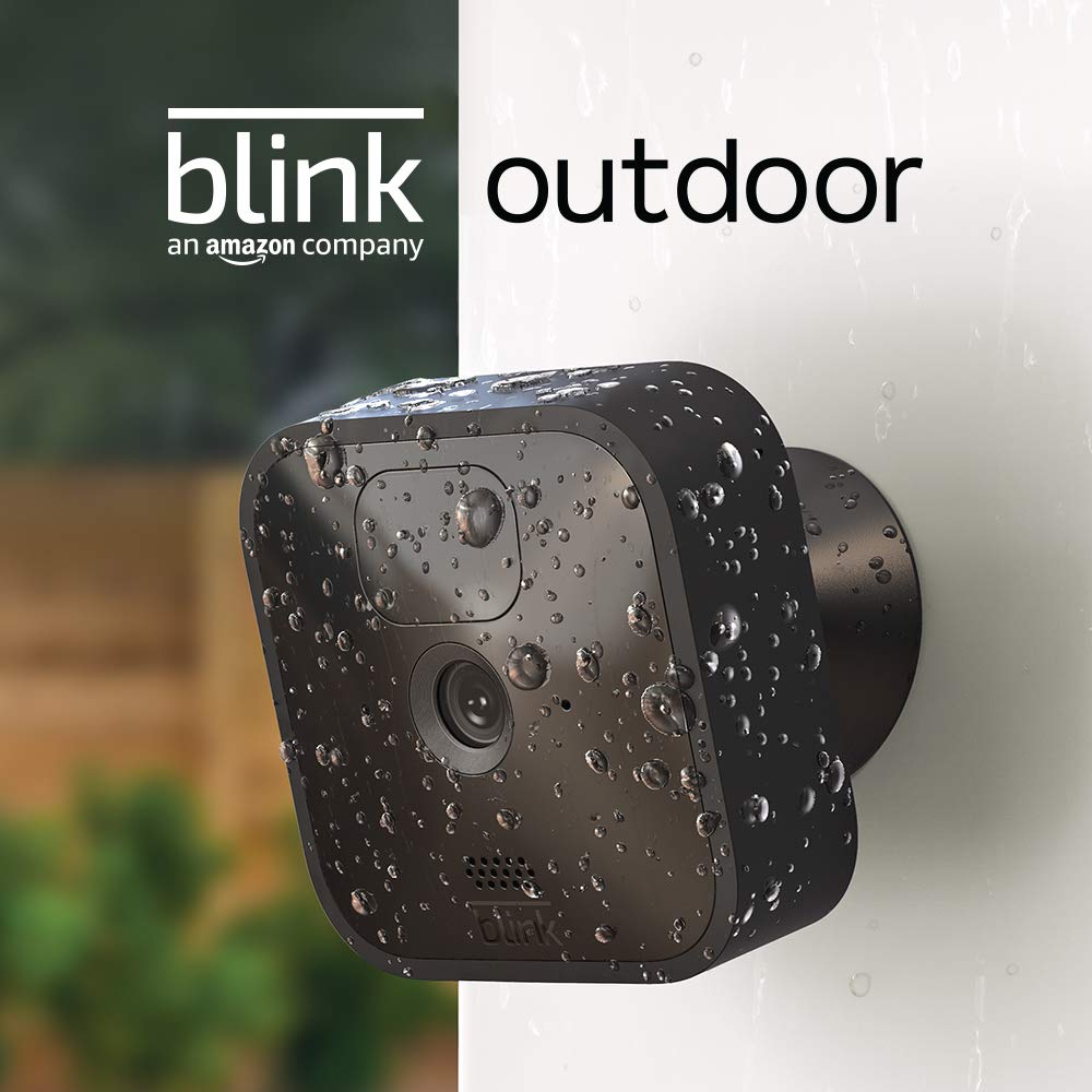 Blink Outdoor Wireless HD Security Camera - Weather-Resistant, 2-Year Battery Life, Motion Detection, Easy Setup (2-Camera Kit) for Home & Business Surveillance