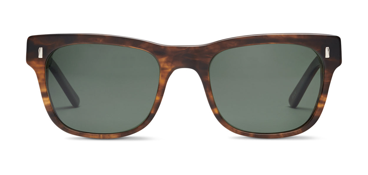 Jackson Matte Amber Glacier Sunglasses - Polarized UV Protection for Men & Women - Perfect for Driving, Beach, and Outdoor Activities