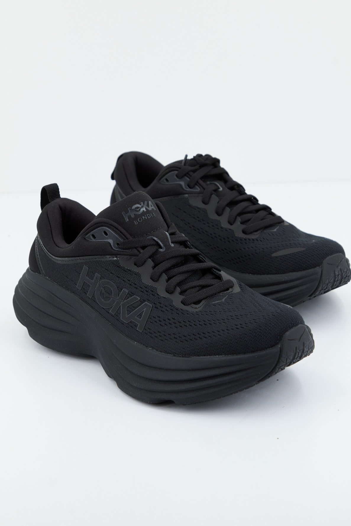 Hoka Women's Bondi 8 Running Shoes - Lightweight Cushioned Sneakers for Walking, Jogging & Marathon Training - Comfortable Road Running Shoes for Women with Arch Support