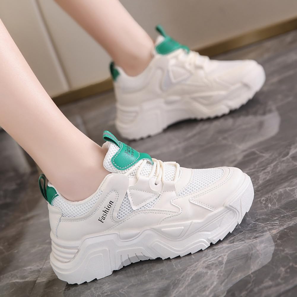 NCNDB Women's Fashion Running Shoes - Breathable Mesh Lightweight Sneakers for Walking, Jogging & Gym Workouts | Comfortable Athletic Shoes for Women's Casual Wear & Outdoor Activities
