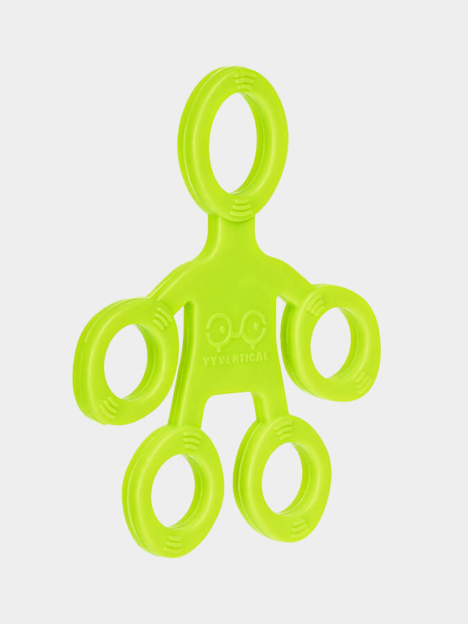 Vertical Alien Finger Resistance Trainer - 2 Pack for Hand Grip Strength & Finger Dexterity - Perfect for Rock Climbing, Piano Playing & Physical Therapy