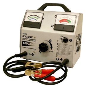 FJC Inc. 45118 1000 Amp Heavy Duty Carbon Pile Battery Load Tester - Professional Automotive Battery Testing for Cars, Trucks & Marine Applications