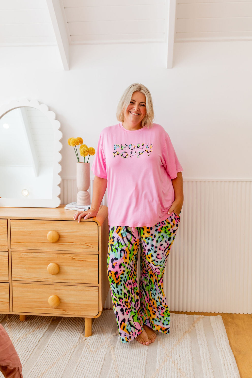 Wild Dreams Sleepwear Set - Soft & Comfortable Pajama Top & Pants for Women | Perfect for Cozy Nights & Relaxing at Home