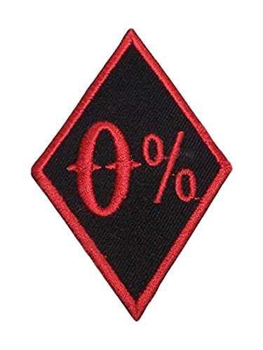 IND STURGIS Iron-On Small Biker Patch for Motorcycle Vest - Red on Black Embroidered Badge | Perfect for Biker Clubs, Motorcycle Gear Customization & Leather Jacket Decor