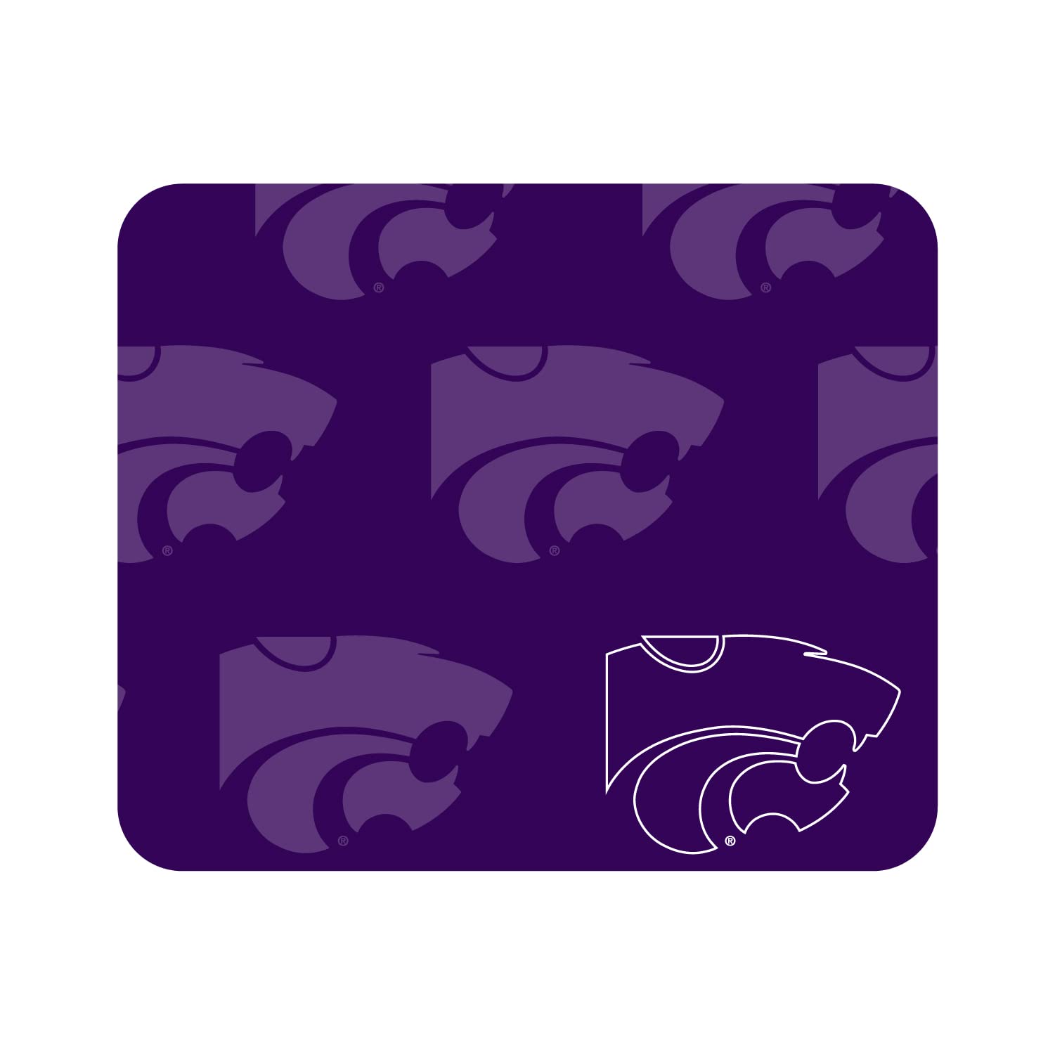 OTM Essentials University of North Texas Standard Fabric Mouse Pad - Premium Desk Accessory for Work & Gaming - Perfect for Office, Home & Dorm Room Setup