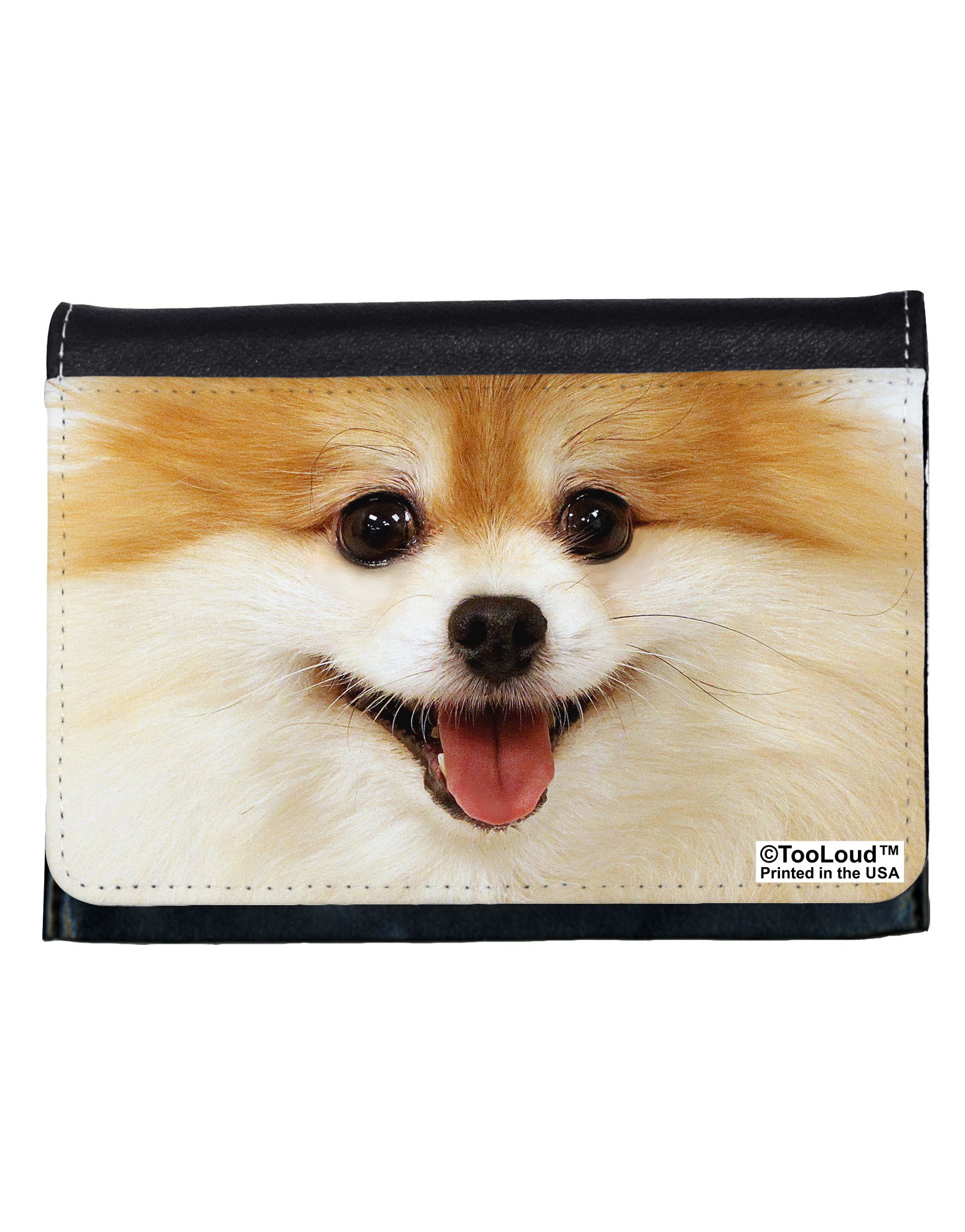 Cute Pomeranian Print Ladies Wallet - Fashionable Dog Design Womens Purse for Everyday Use, Gifts & Travel Accessories