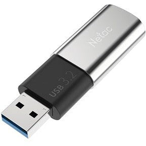 Netac US2 USB 3.2 External SSD 256GB - High-Speed Portable Solid State Drive with Zinc Alloy Case - Perfect for Gaming, Photography & Data Backup