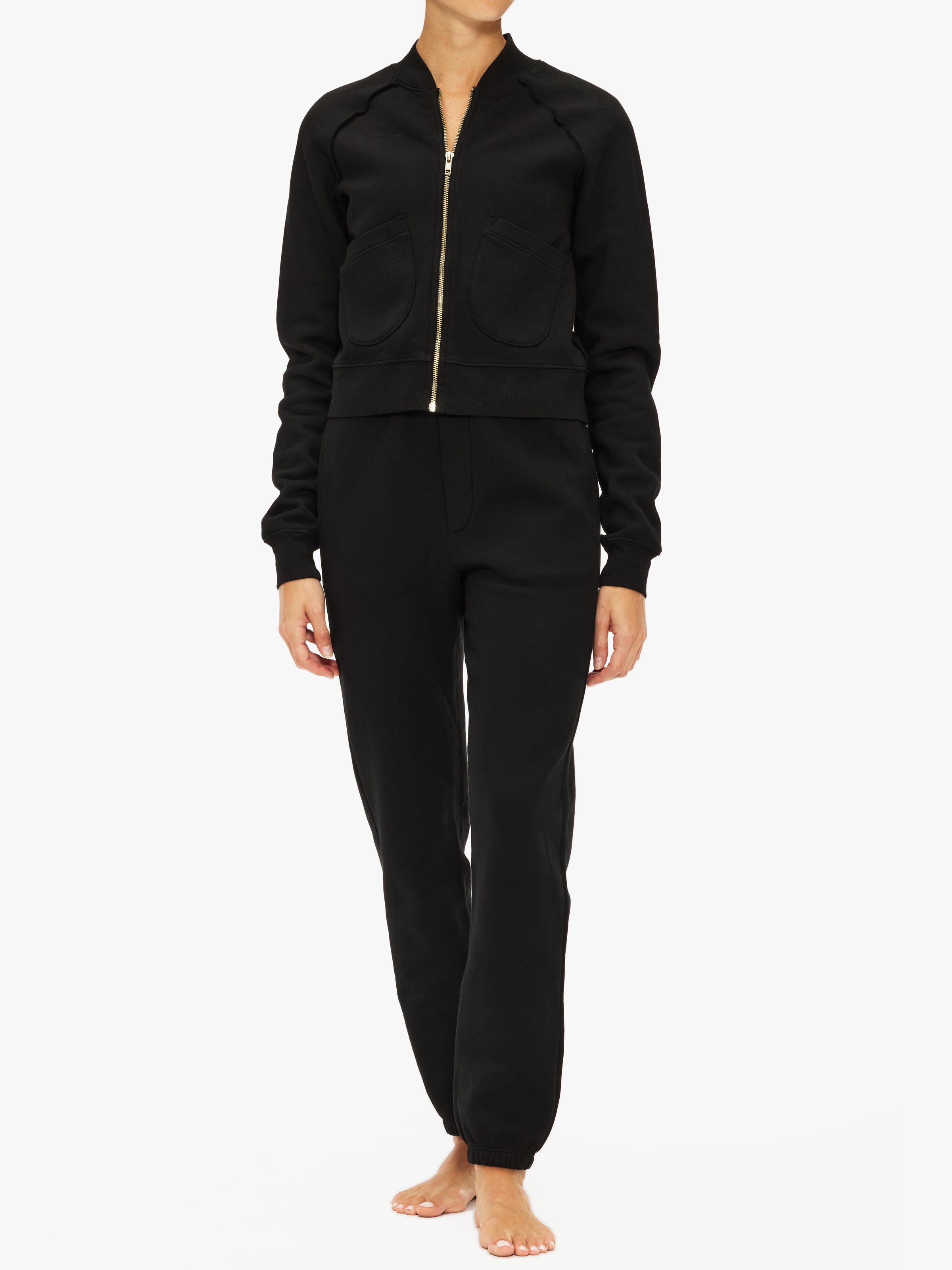 NSF Certified Fox Zip Front Bomber Jacket - Stylish & Durable for Outdoor Adventures & Casual Wear
