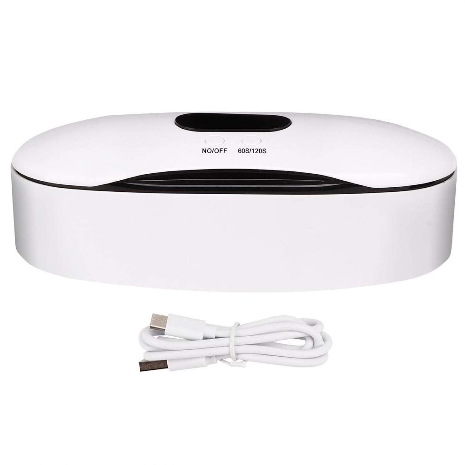 Portable UV Sterilizer Case - USB Powered Jewelry Cleaner & Beauty Tool Disinfector Box with Ultraviolet LED for Nail Art, Cosmetics & Salon Equipment | Perfect for Travel, Home & Professional Use