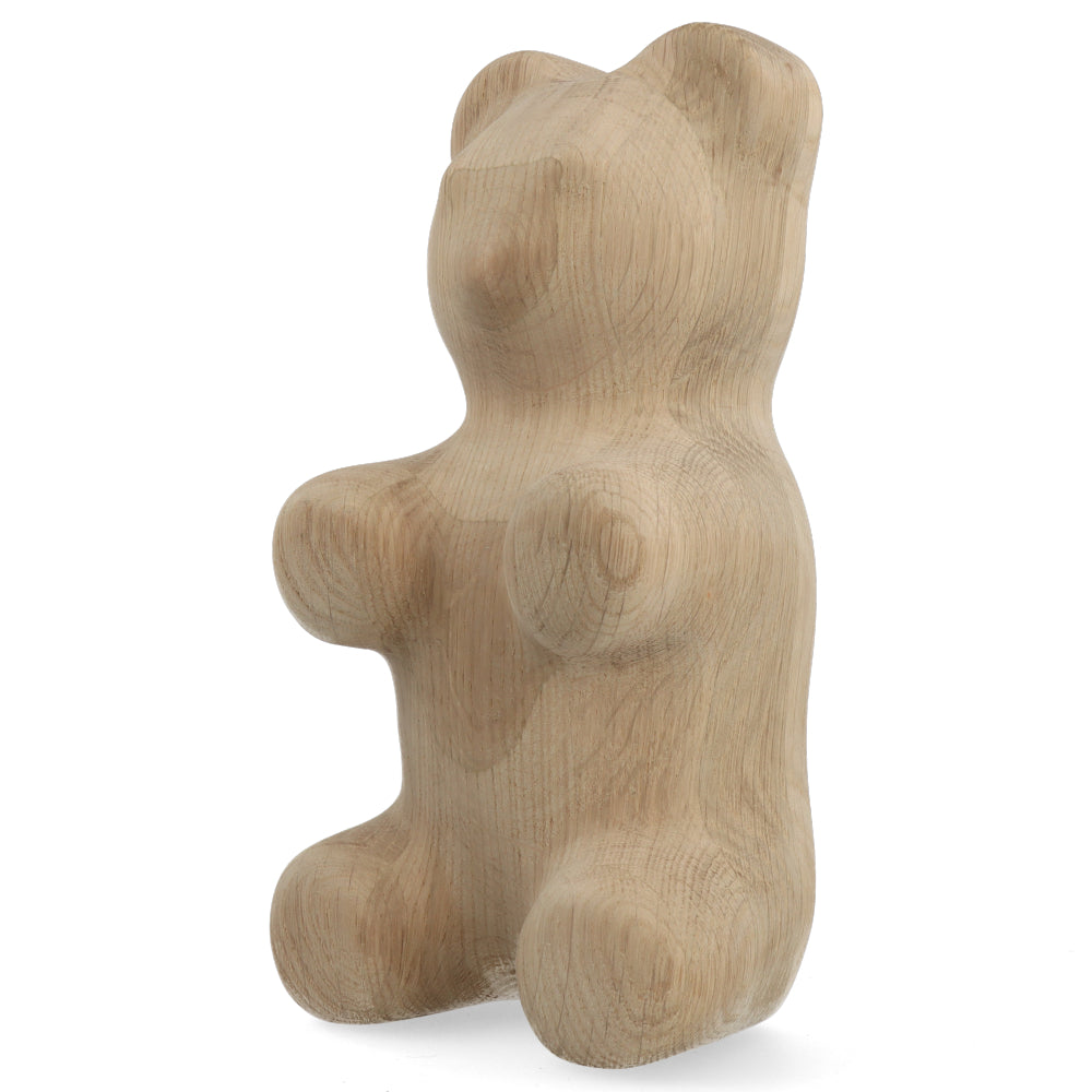 Premium Gummy Bear Oak Large - Natural Wooden Toy for Kids, Perfect for Playtime, Learning & Home Decor | Safe & Non-Toxic for Children's Rooms, Daycares & Play Areas