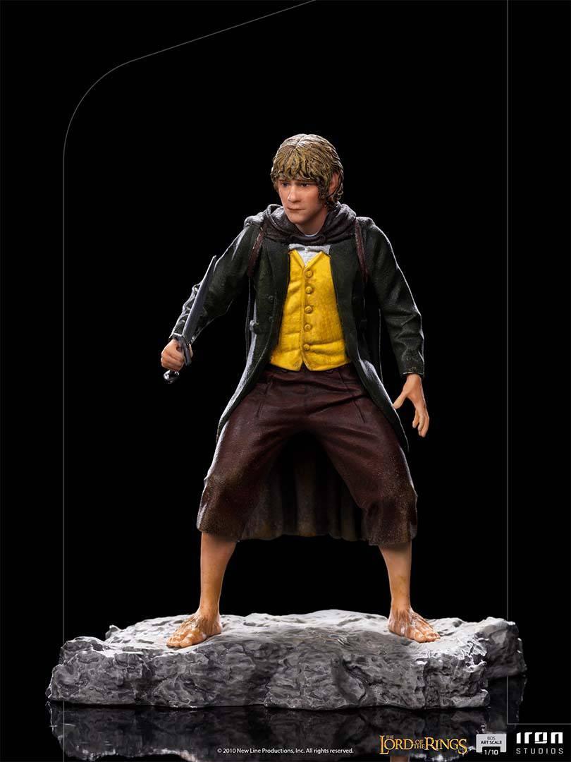 Iron Studios The Lord of the Rings Merry BDS Art Scale 1/10 Statue - Premium Collectible Figure for Display & Home Decor