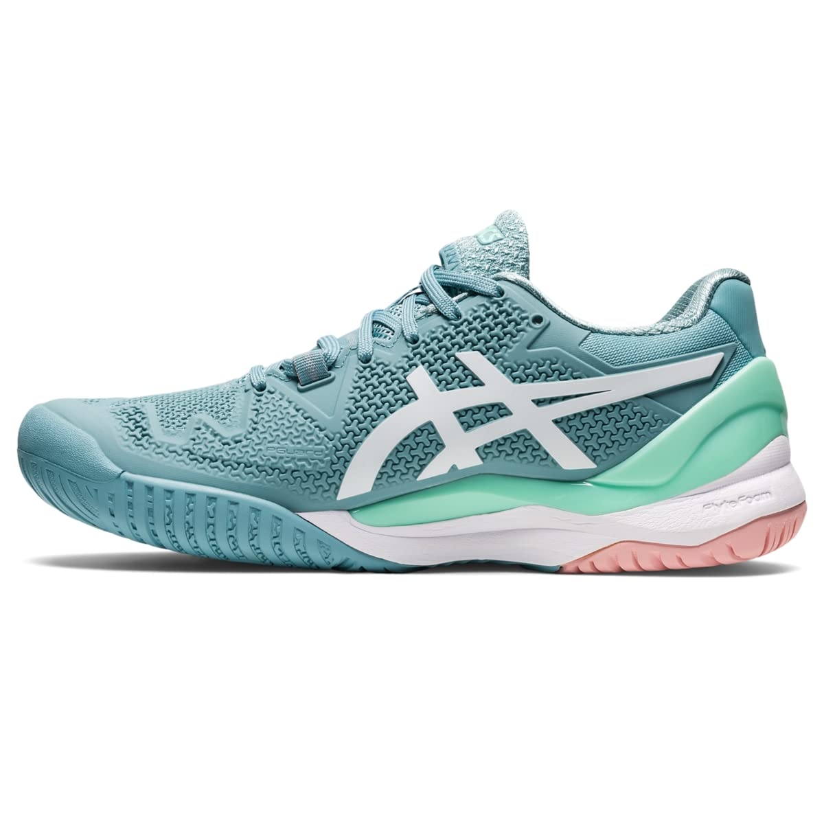 ASICS Women's Gel-Resolution 8 Tennis Shoes - Lightweight Stability Court Sneakers for Women | Perfect for Competitive Matches & Daily Training