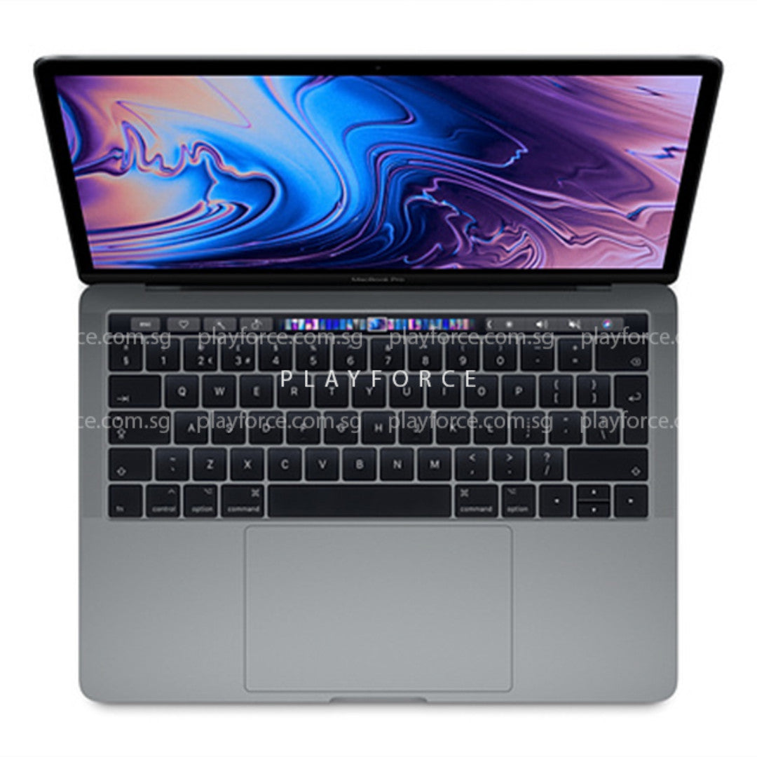 Apple MacBook Pro 13-inch with Touch Bar (2018 Model) - 256GB SSD, Space Gray (Brand New with Apple Care) | Powerful Laptop for Work, Study & Creative Projects