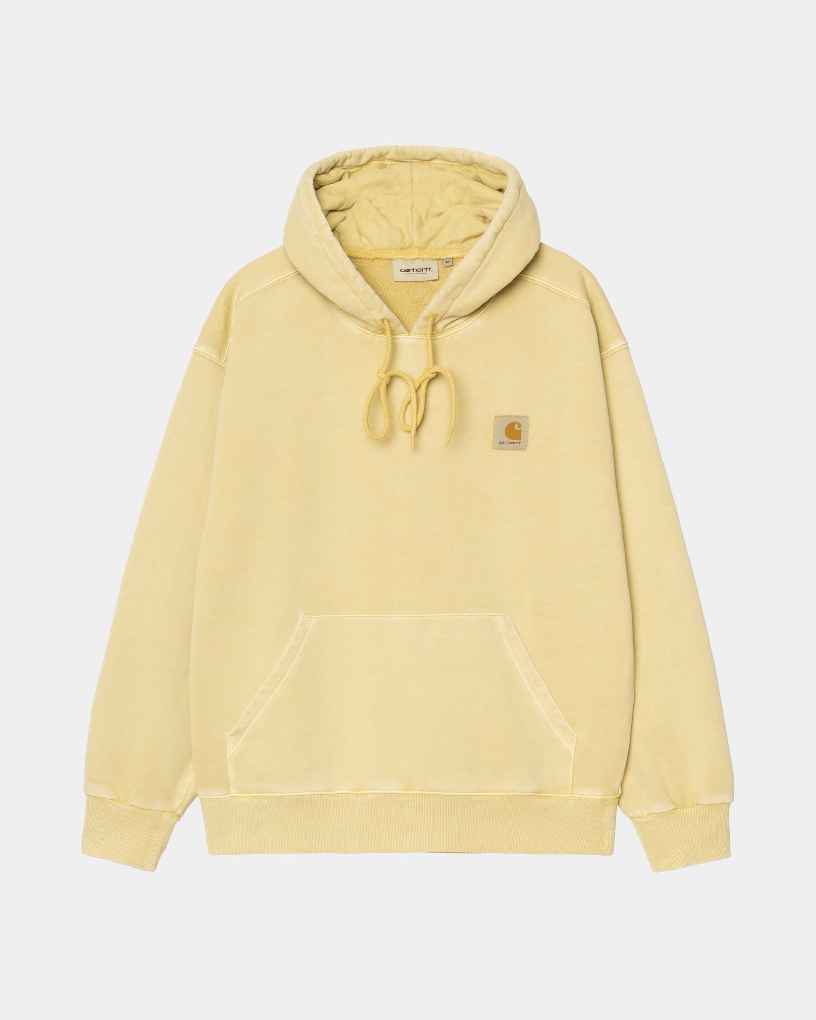 Nelson Hooded Sweatshirt for Men & Women - Soft Cotton Pullover with Kangaroo Pocket - Air Yellow Casual Streetwear for Everyday Wear | Perfect for Gym, Running, Travel & Outdoor Activities