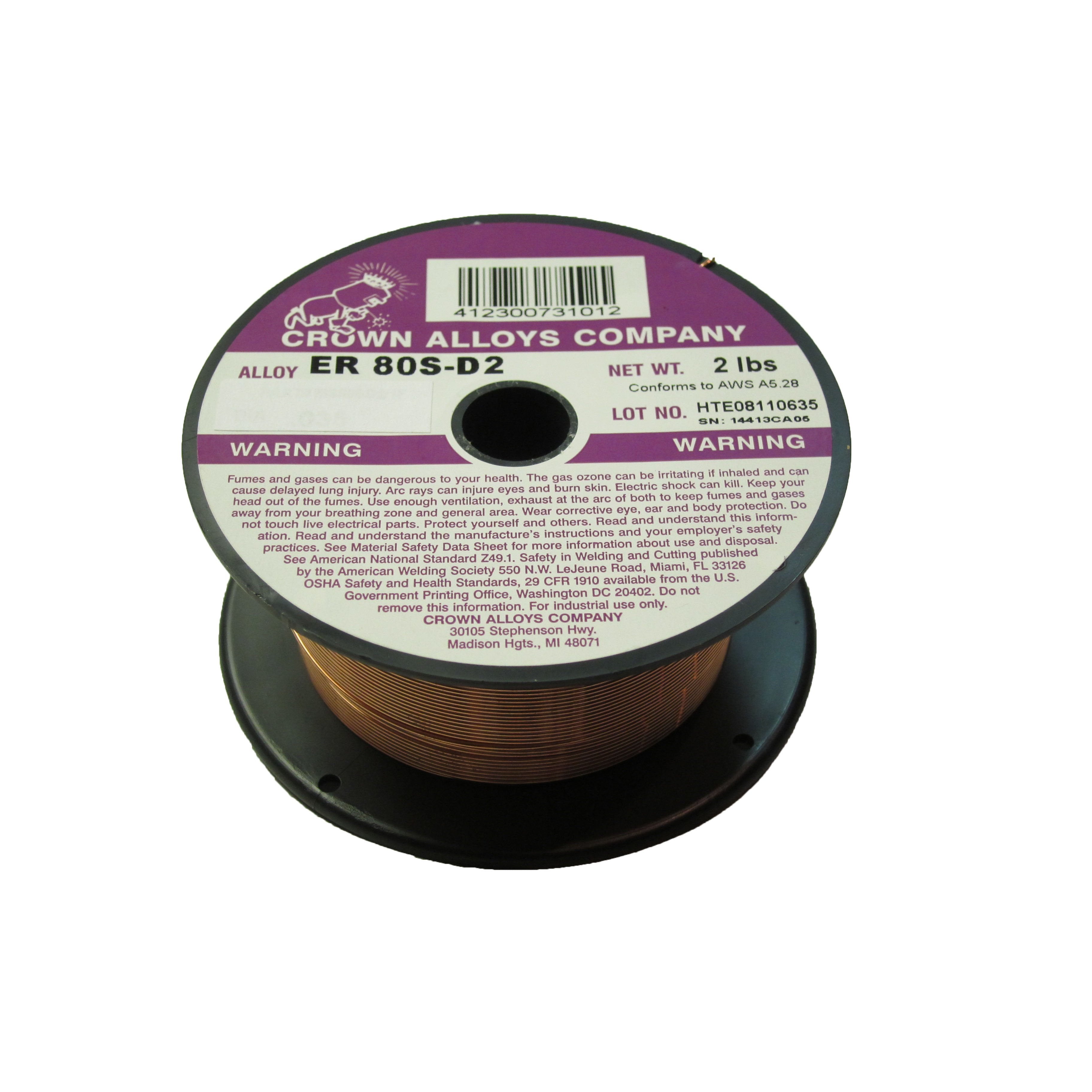 Premium ER80S-D2 MIG Welding Wire .035