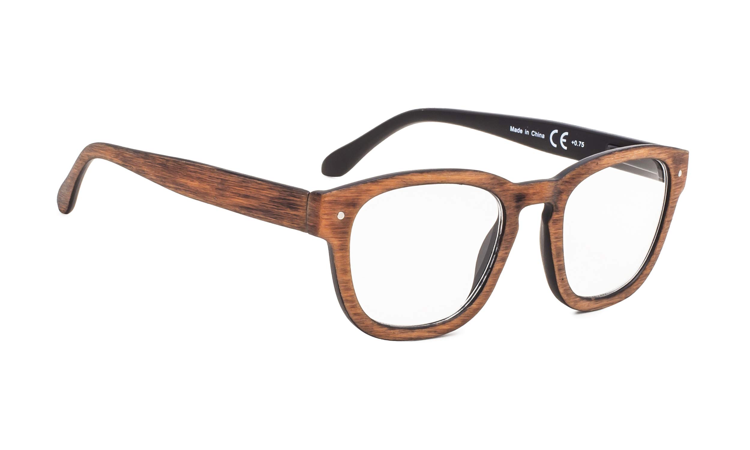 Vintage Reading Glasses for Women & Men - Classic Professor Style Readers for Book Lovers, Office Work & Daily Use