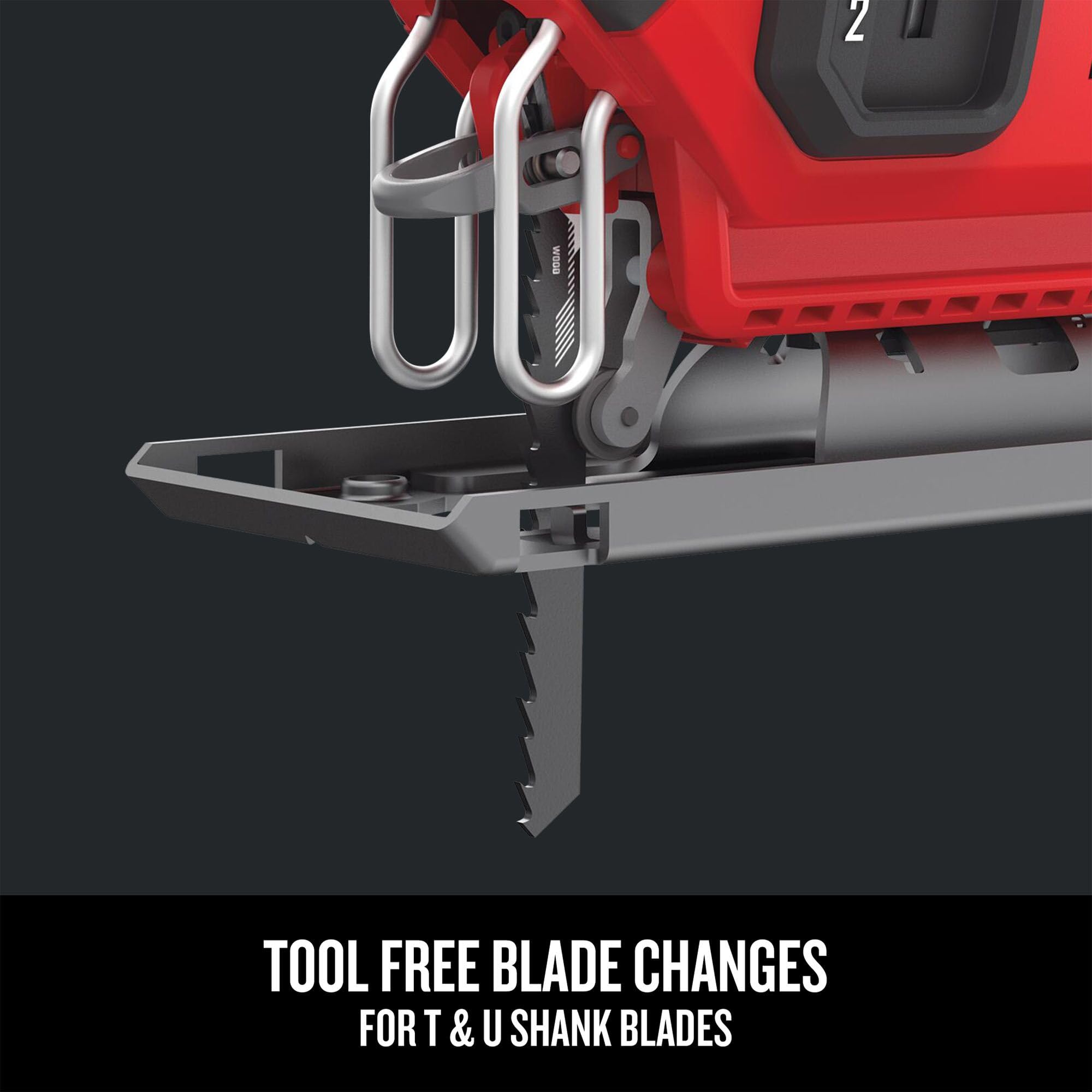 CRAFTSMAN V20 Cordless Jig Saw - 3 Orbital Settings, 2,500 SPM, Bare Tool (CMCS600B) - Perfect for Woodworking, DIY Projects & Home Renovations