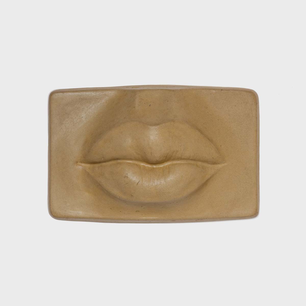Lips Sculpture Cement Statue - Natural Materials for Home Decor, Garden Art & Unique Gifts