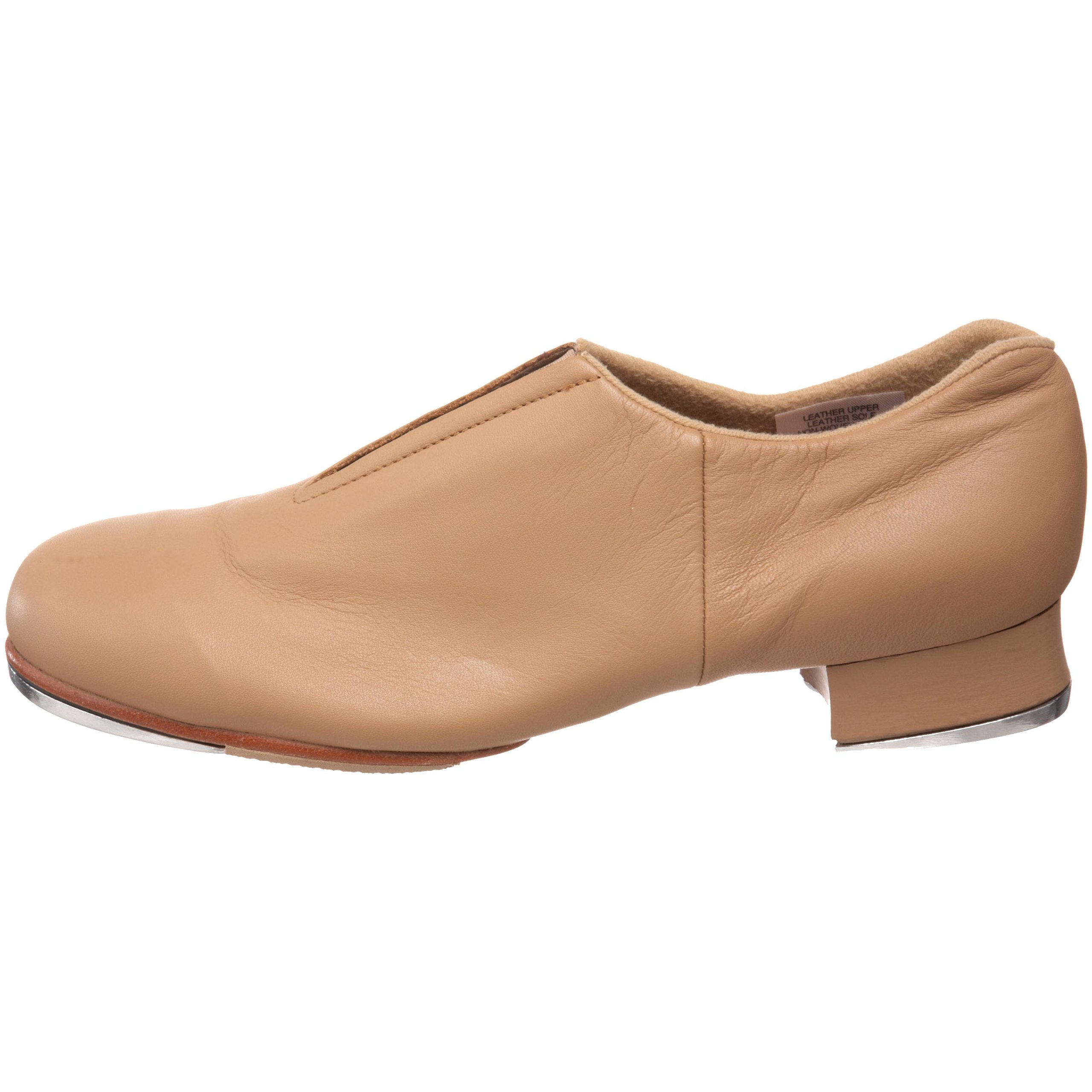 Bloch Women's Tap-Flex Leather Slip-On Tap Shoes for Dance - Professional Tap Dance Shoes for Women, Perfect for Tap Classes, Performances & Practice