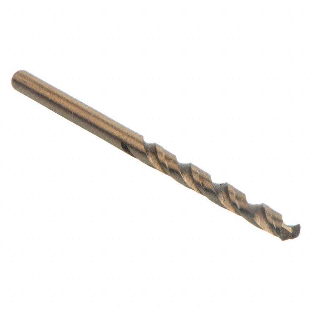 Premium Cobalt Jobber Drill Bit Set - High-Speed Steel for Metal, Wood & Plastic - 38-Piece Amber Coated for Durability - Perfect for DIY, Construction & Professional Metalworking Projects