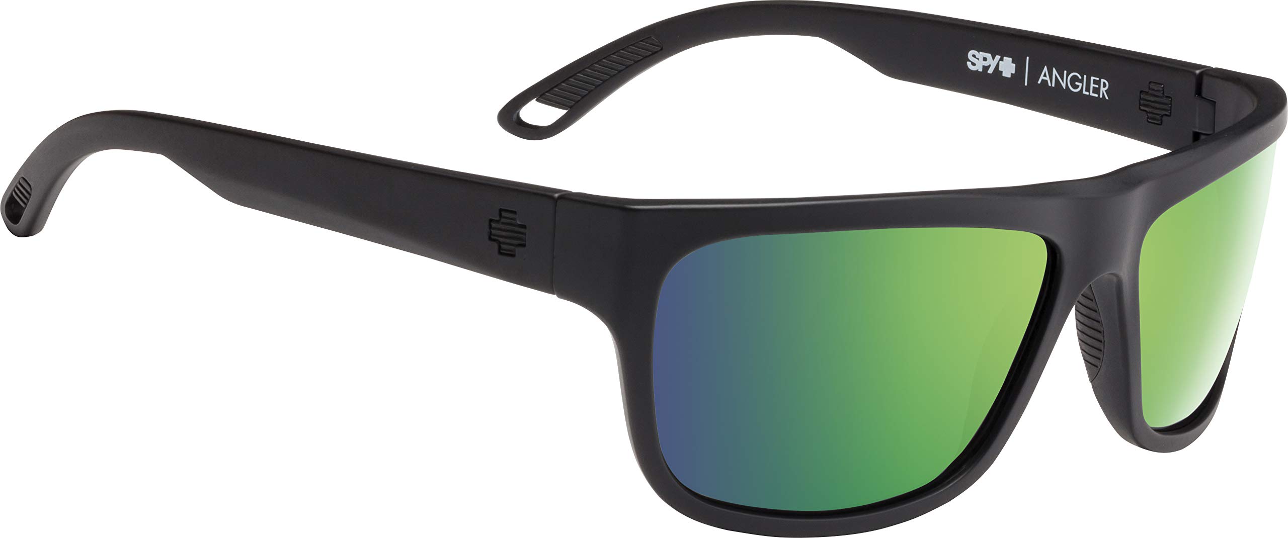 Spy Optic Angler Flat Sunglasses for Men & Women - Polarized UV Protection - Stylish Outdoor Sports & Driving Shades for Fishing, Cycling, Running