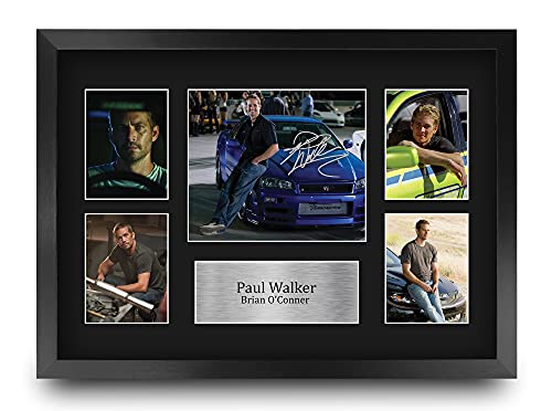 (A3 Framed) Paul Walker Display