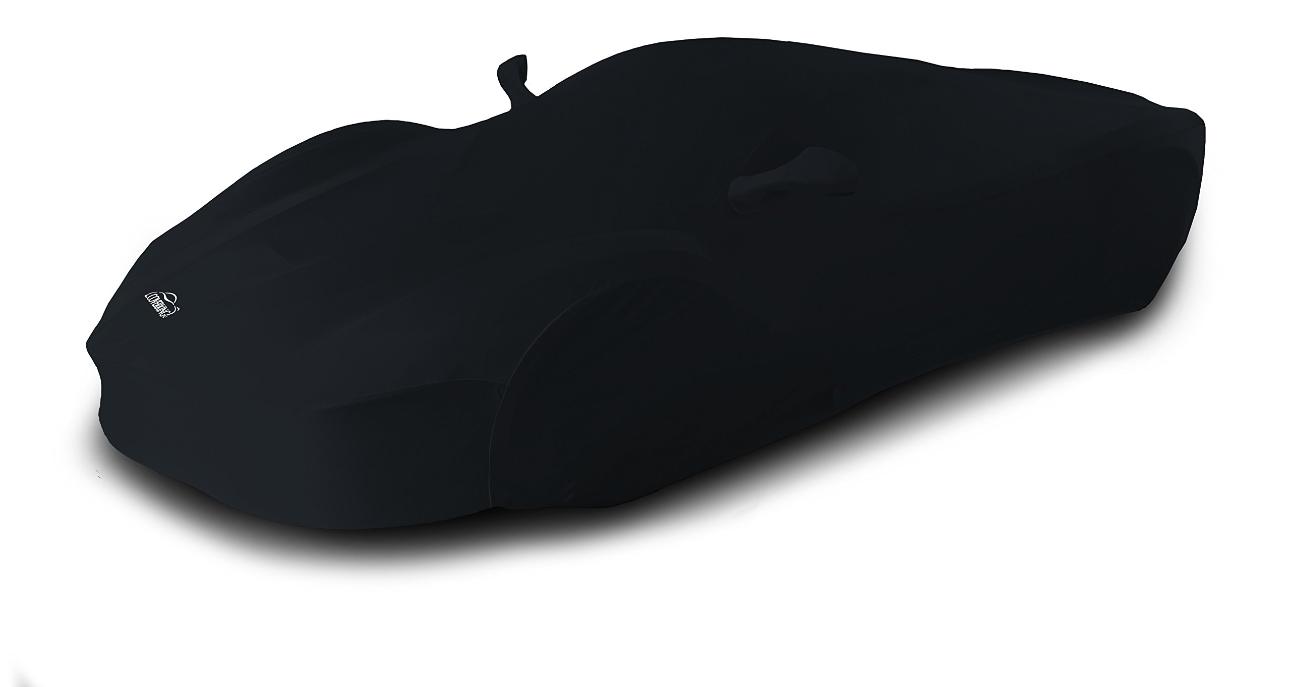 Coverking Custom Car Cover for Lamborghini Diablo - Premium Satin Stretch Fabric (Black) | Weatherproof Protection for Indoor/Outdoor Use | Fits Select Diablo Models