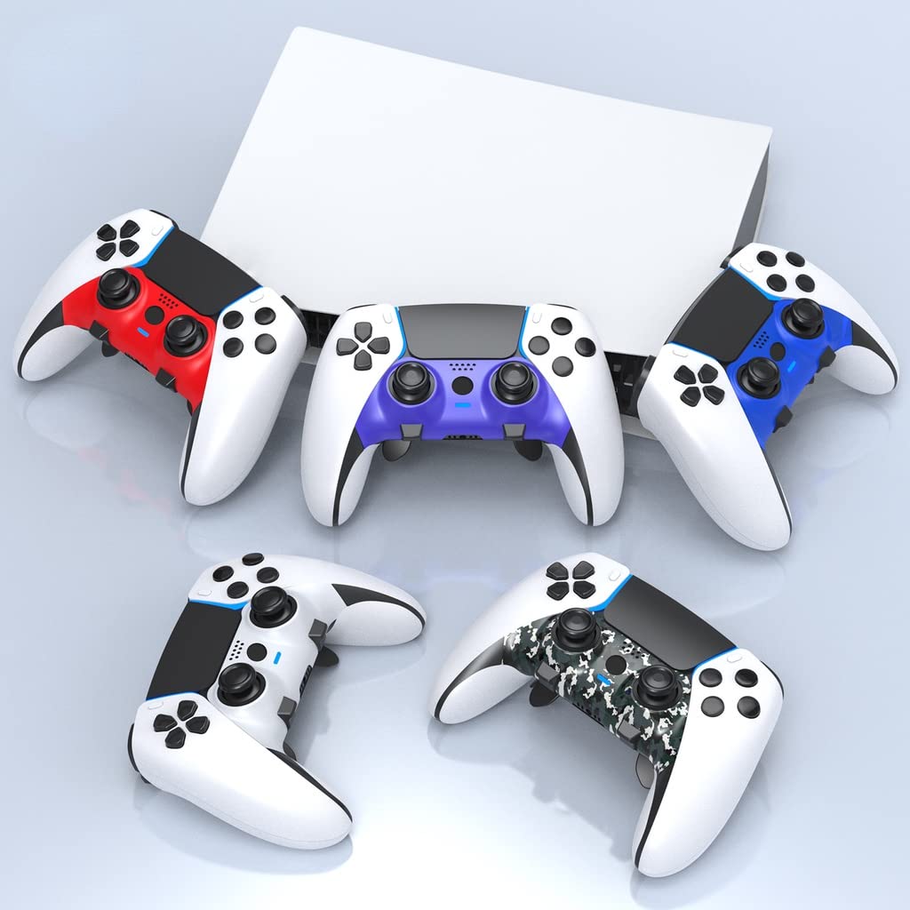 Red Decorative Strip Skin Cover for PS5 Edge Controller - Custom Faceplate Protector for Gaming & Style Enhancement