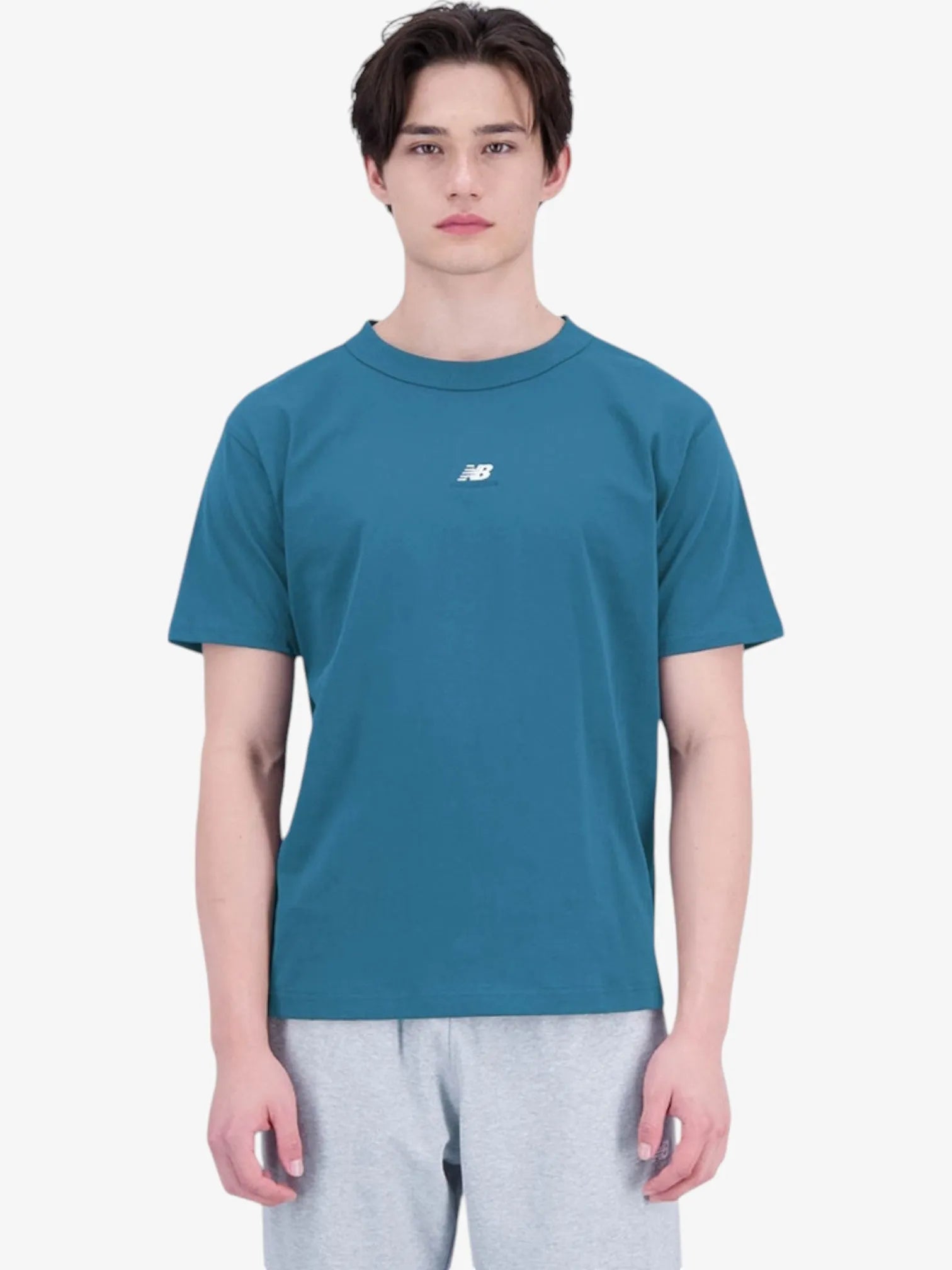 New Balance Athletics Remastered Celeste Performance T-Shirt - Lightweight, Moisture-Wicking Running & Gym Shirt for Men & Women - Perfect for Jogging, Workouts & Active Lifestyle