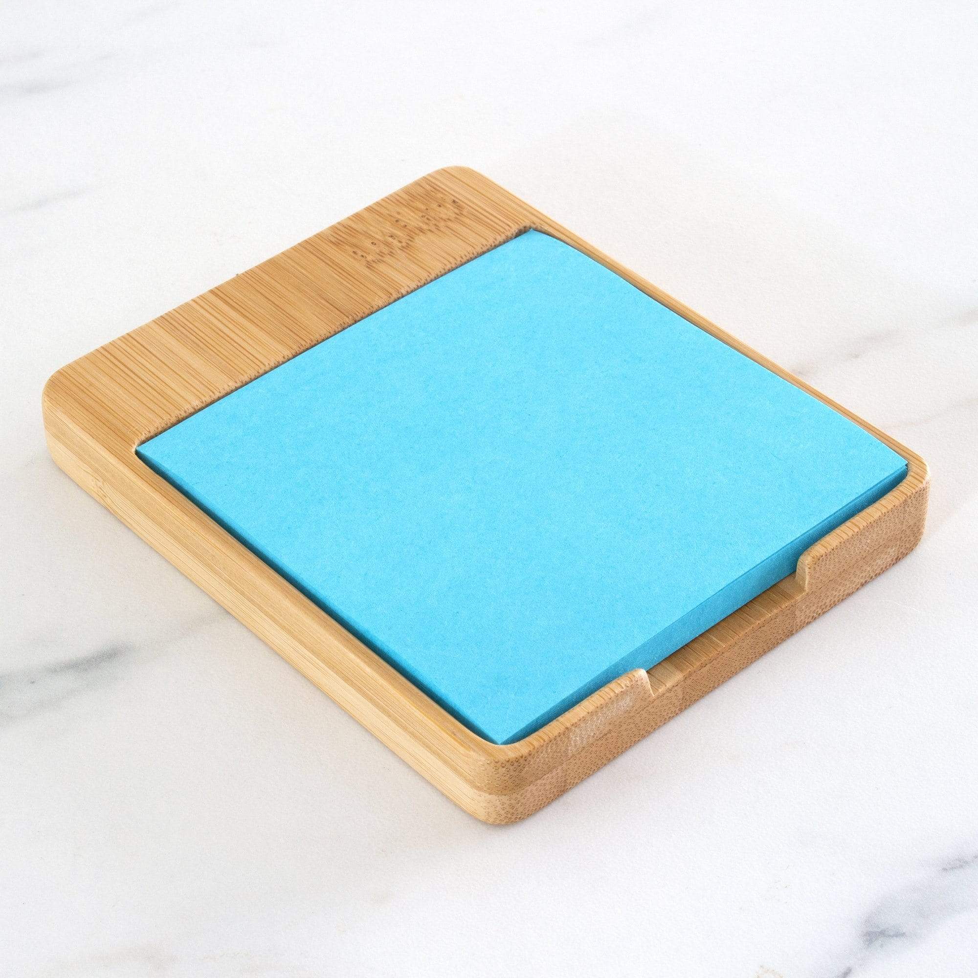 Sticky Note Holder - Self-Adhesive Memo Pad Organizer for Office, School & Home - Perfect for Desks, Refrigerators & Bulletin Boards