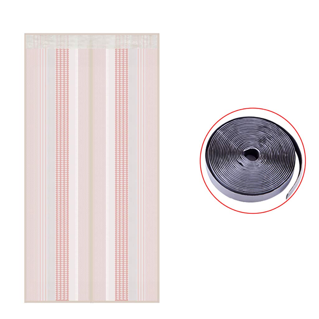 Heavy Duty Magnetic Screen Door - 85x210cm (33x83in) Ultra Seal Automatic Closing Mesh Curtain with Strong Magnets - Perfect for Mosquito & Bug Protection - Ideal for Patio, Deck, and Home Entryways
