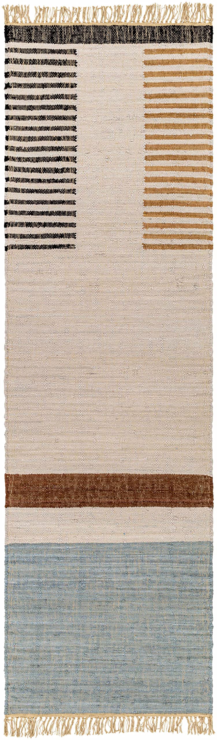 Hauteloom Annangrove Modern Area Rug 2' x 3' for Living Room & Bedroom - Soft & Durable - Black, Beige, Brown - Perfect for Home Decor, Cozy Spaces & High Traffic Areas