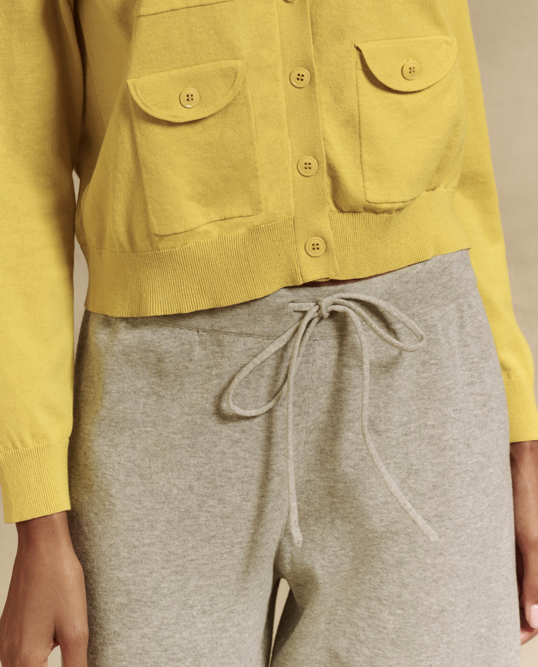 Lantern Pant - Heather Grey | Comfortable & Stylish Women's Lounge Pants for Home, Yoga & Relaxation