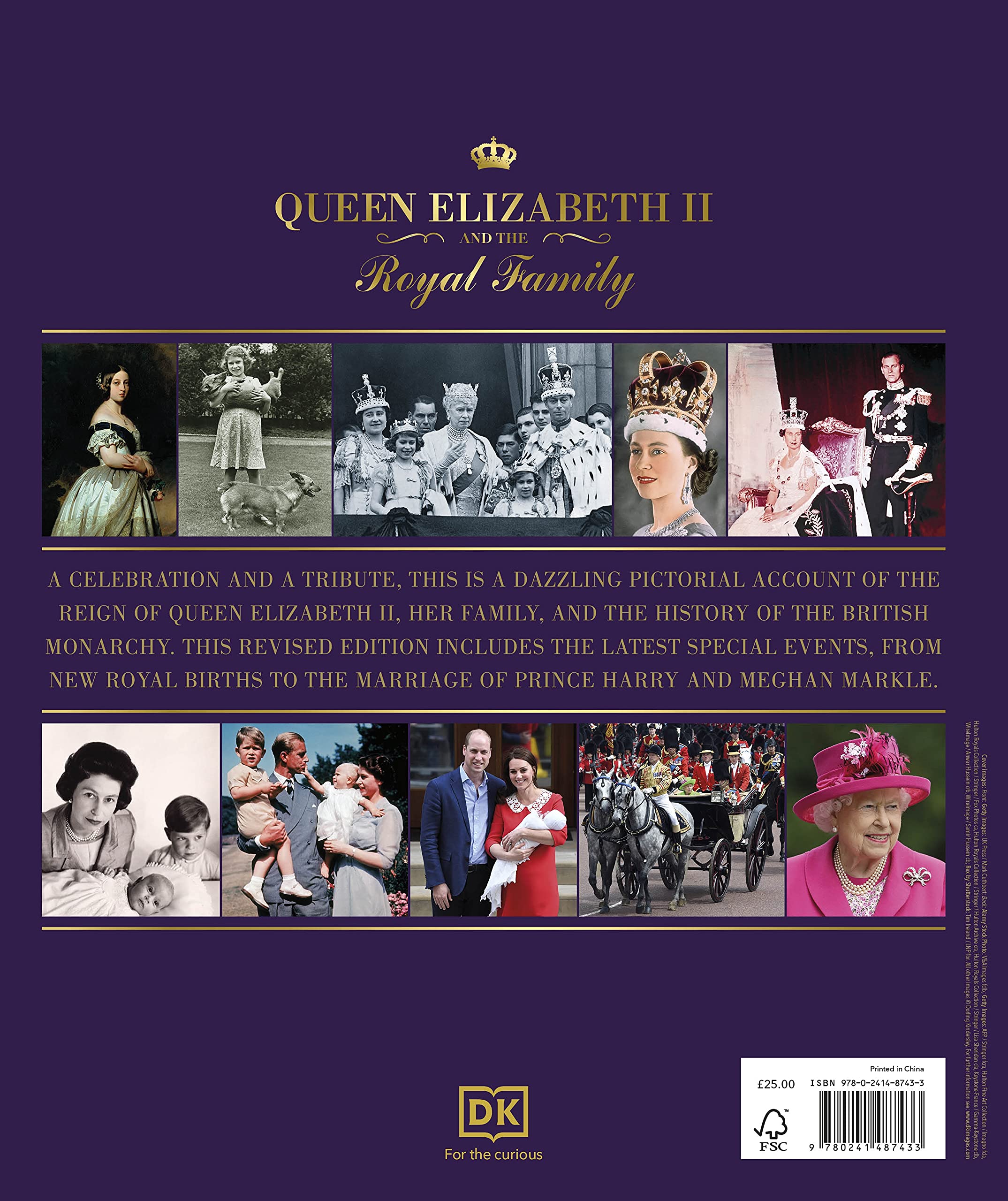 Queen Elizabeth II and the Royal Family: A Glorious Illustrated History Book | British Monarchy Timeline & Royal Events | Perfect for History Buffs & Royal Family Fans
