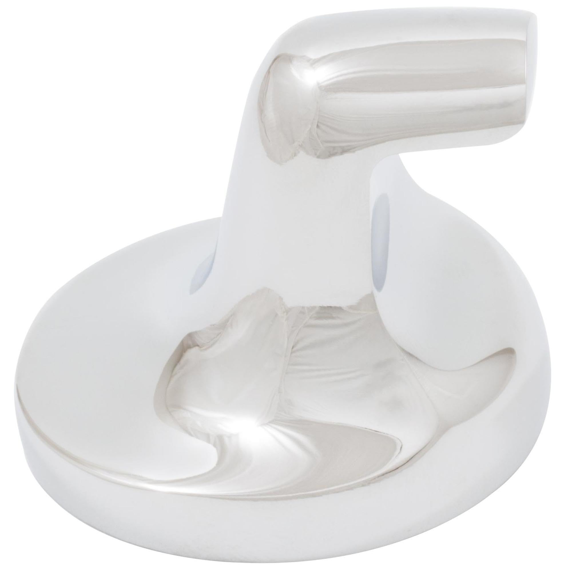 Stone Harbor Hardware Harbor Mist Robe Hook - Polished Chrome Finish - Rust-Resistant Bathroom & Bedroom Wall Hook for Towels, Robes & Clothes - Perfect for Home, Spa & Hotel Decor