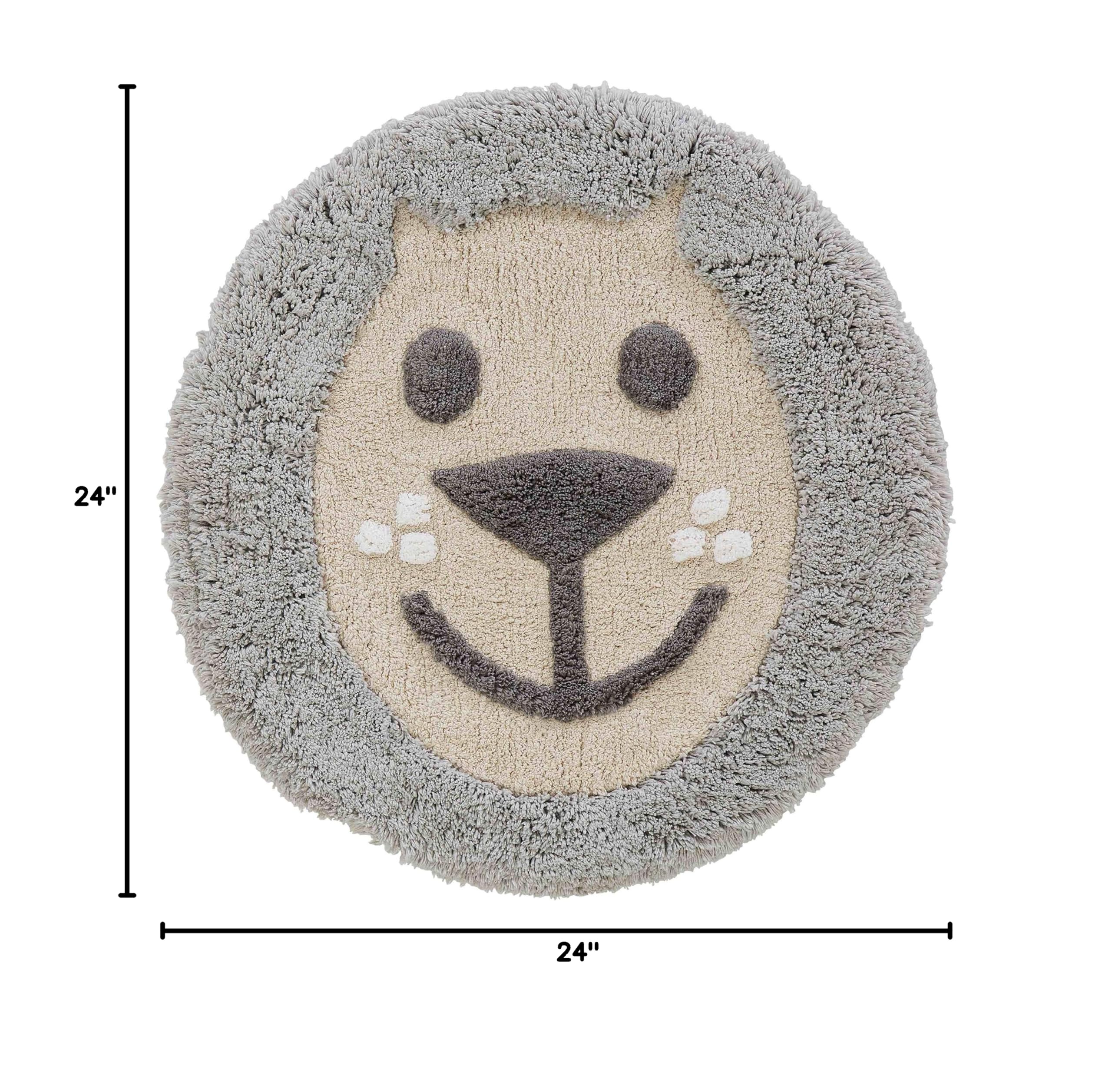 Premium Chesapeake Leonie Dove Grey Bath Mat - 24