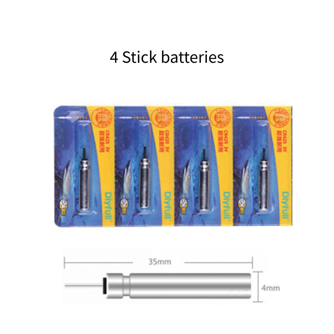 Balsang Wireless Fishing Bite Alarm Kit - LED Light & Beep Alert System with Radio Transmitter for Fishing Rod and Receiver for Real-Time Bite Detection | Ideal for Night Fishing, Carp Fishing, and Ice Fishing Adventures
