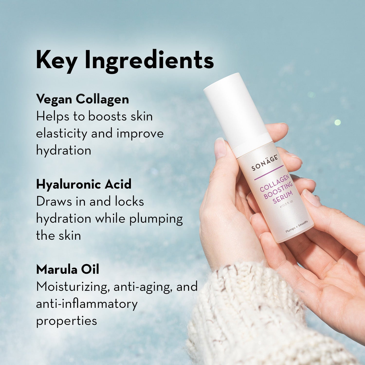 Best Collagen Boosting Serum for Anti-Aging & Skin Rejuvenation - Brightening Face Serum for Wrinkles & Fine Lines - Perfect for Nighttime Skincare Routine & Daily Hydration