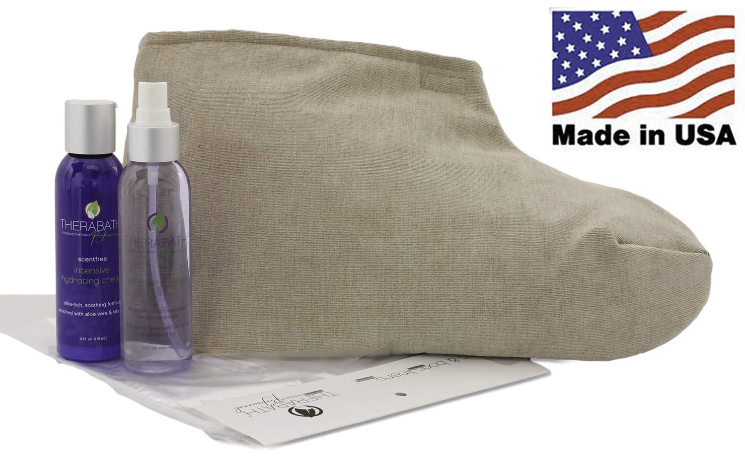 Therabath Professional Paraffin Wax Bath Super Combo Kit with Hand & Foot Pro ComforKit TB6 by WR Medical - 24lbs Lavender Scented Wax for Spa, Arthritis Pain Relief & Skin Therapy at Home